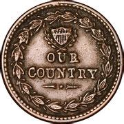 Civil War Patriotic Token - Our Country - United States – Numista