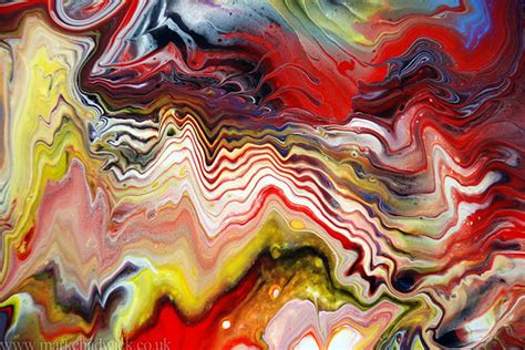 Acrylic Fluid Painting Effects | Here's a close up shot from… | Flickr