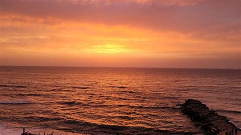 Premium Photo | Sunset on gaza beach