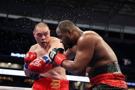 Photos: Zhilei Zhang, Jerry Forrest Battle To Ten Round Draw - Boxing News