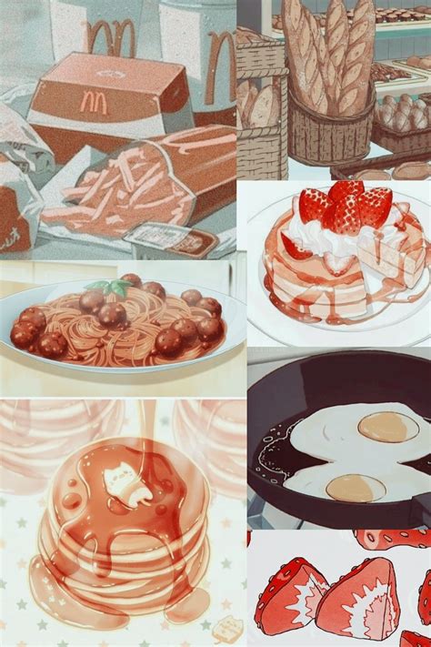 if only irl food was as good looking as food in anime 🤚😫 Pink Tumblr ...