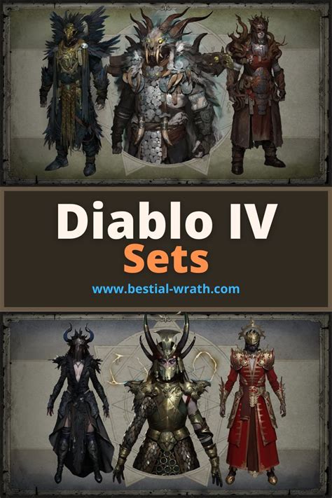 Diablo 4 Sets | Diablo, Concept art, Art