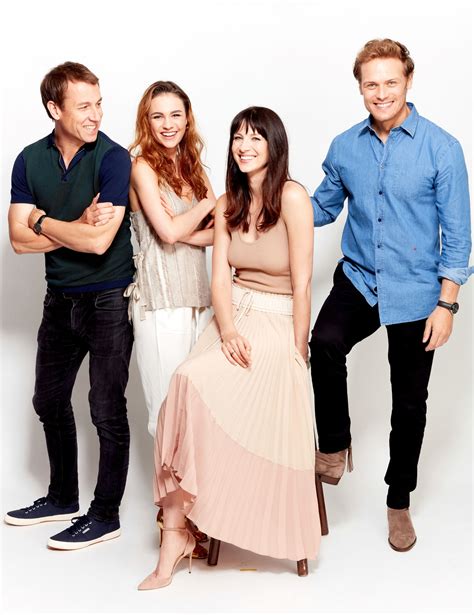 Caitriona Balfe and Outlander Cast at San Diego Comic Con 2017 ...