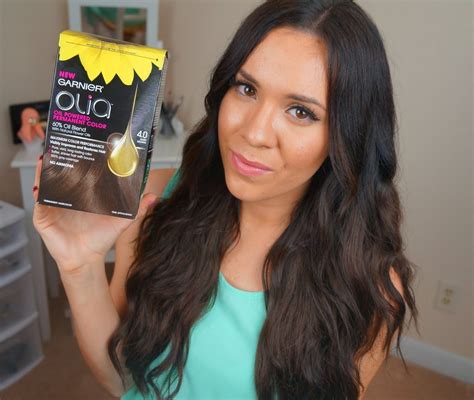 Garnier Black Hair Dye Review - My Closet Boutique