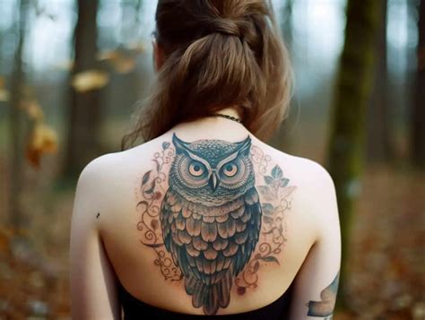 Owl Tattoo Meaning: Symbolism and Designs