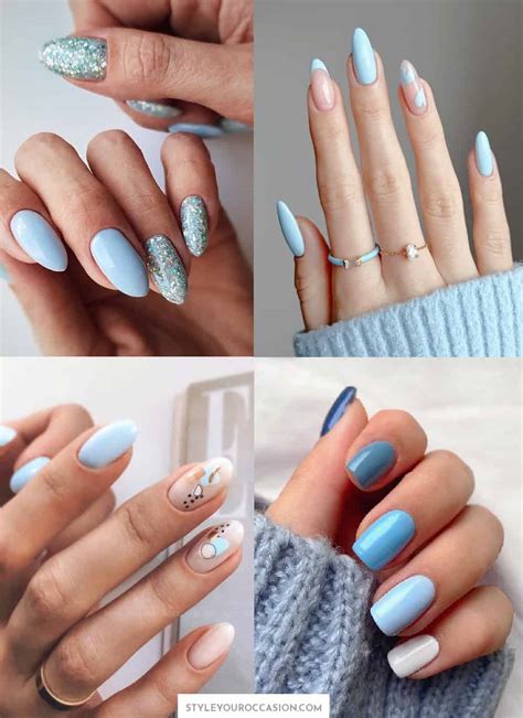 28+ Stunning Baby Blue Nails & Light Blue Nails To Try In 2024