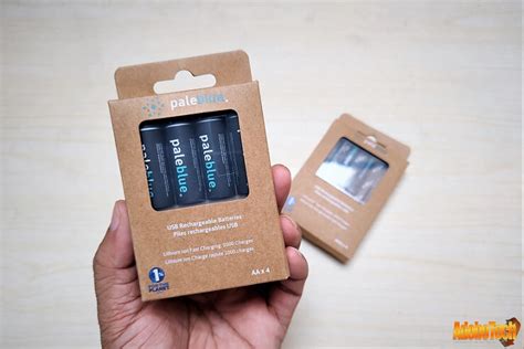 Pale Blue Lithium Ion USB Rechargeable Smart Batteries Review - Adobotech | Tech, Gadgets Served ...