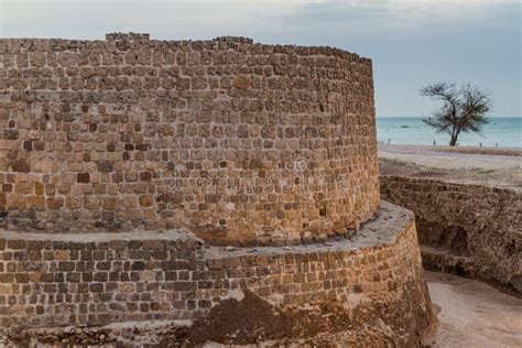 Bahrain Fort stock image. Image of limestone, manama - 187526765