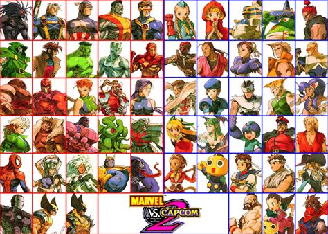 Marvel Vs Capcom Characters [Character Select] by NorthernCross12 on ...