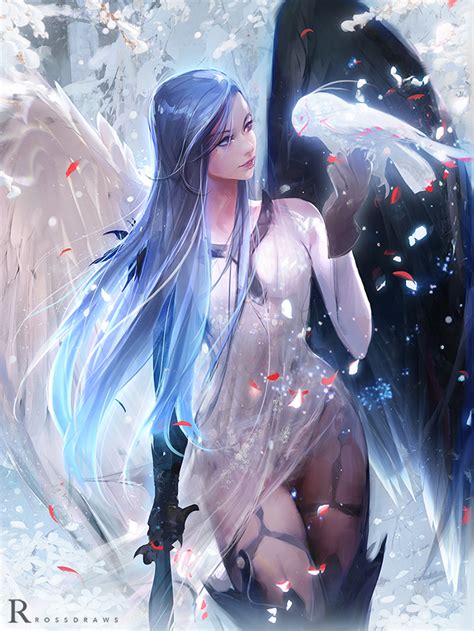 Snow Angel by rossdraws on DeviantArt