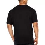 The Foundry Big & Tall Supply Co. Mens Crew Neck Short Sleeve T-Shirt, Color: Black - JCPenney