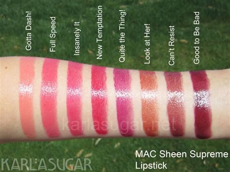 MAC Lipstick Recap, Swatches, Photos, Reviews | Batons, Lábios, Quis