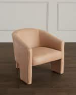 Four Hands Fae Leather Accent Chair | Horchow