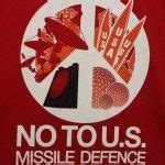 ‘No to U.S. Missile Defence’ T-Shirt – Yorkshire Campaign for Nuclear Disarmament
