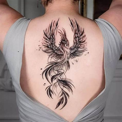 44 Stunning Phoenix Tattoos For Women - Our Mindful Life | Phoenix ...