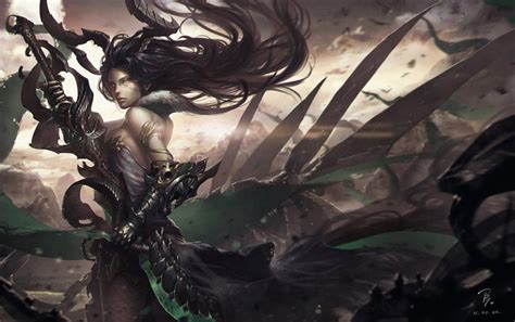 Fantasy Art: Devil Sword - 2D Digital, FantasyCoolvibe – Digital Art