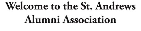 St. Andrews Alumni Association - St. Andrews