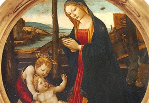 Madonna with Saint Giovannino: Painting with a UFO? - Historic Mysteries