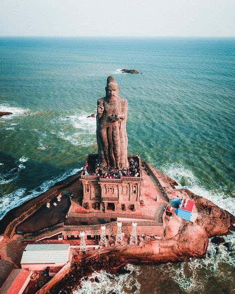 The Thiruvalluvar Statue, or the Valluvar Statue, is a 133-feet tall stone sculpture of the ...