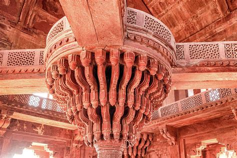 The Panch Mahal, Royal Palace in Fatehpur Sikri city municipalit Photograph by Marek Poplawski ...