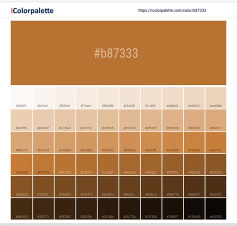 Copper Color | b87333 information | Hsl | Rgb | Pantone