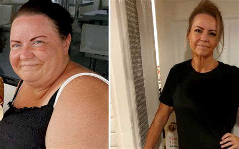 Obese mum loses nine stone in lockdown after fearing her weight meant ...