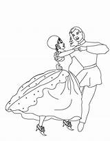 Girl Ballroom Dancer Colouring Pages  Coloring Home sketch template