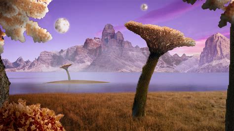 ArtStation - Alien Planet Landscape