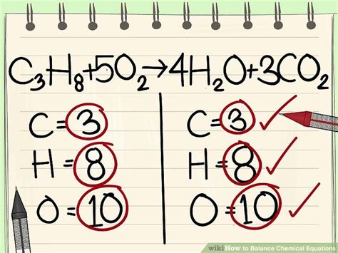 Balance Chemical Equations | Chemical equation, Balancing equations, Chemistry notes