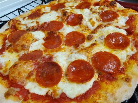 Crispy New York-Style Pepperoni Pizza (No Pizza Stone Needed) - Delishably