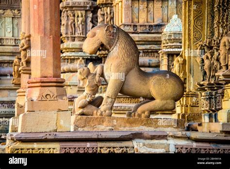 Khajuraho temples, Madhya Pradesh, India Stock Photo - Alamy