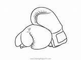 Boxing 3 Coloring Page For Kids  Free Printable Pages sketch template