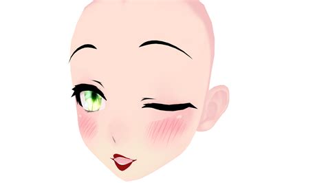 MMD TDA Face Textures w/lipstick DL! by ScarlettAckerman on DeviantArt