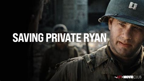 AFI Movie Club: SAVING PRIVATE RYAN | American Film Institute