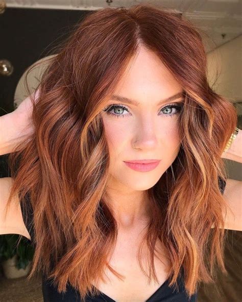 Red Copper Hair Color, Ginger Hair Color, Hair Color Auburn, Fall ...