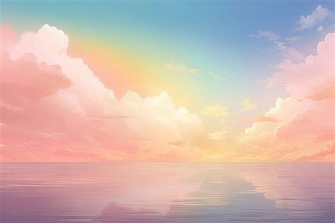 Sky backgrounds outdoors horizon. AI | Premium Photo Illustration ...