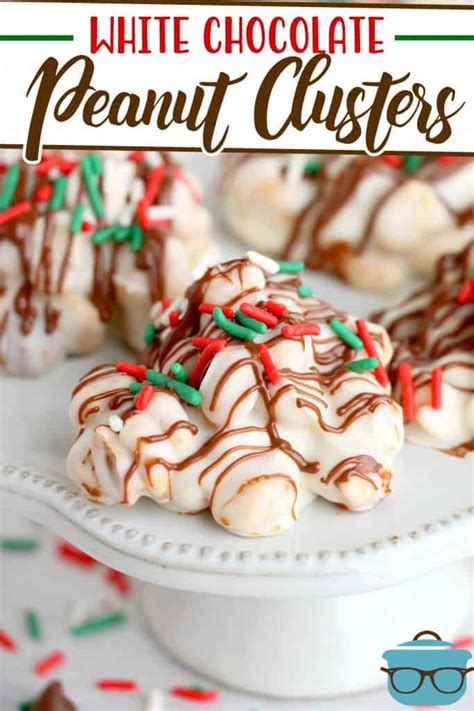 White Chocolate Peanut Clusters - The Country Cook