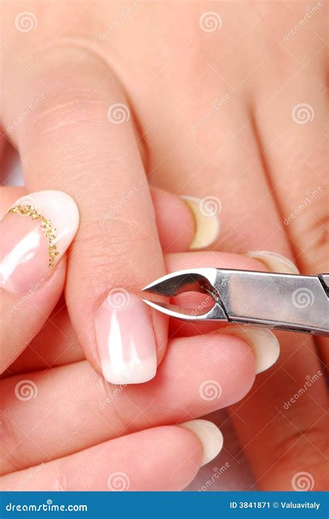 Skincare of cuticle stock image. Image of cuticle, female - 3841871