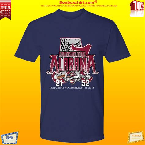 Alabama Crimson Tide and Auburn Tigers shirt and premium tee