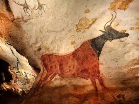 Download The Intricate Wall Paintings of the Lascaux Caves Wallpaper | Wallpapers.com