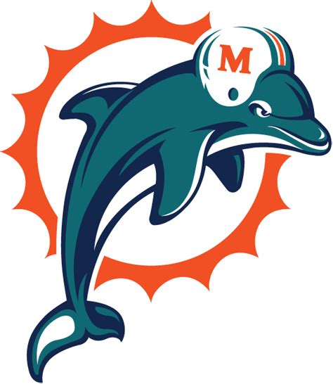 Miami Dolphins Primary Logo - National Football League (NFL) - Chris Creamer's Sports Logos Page ...