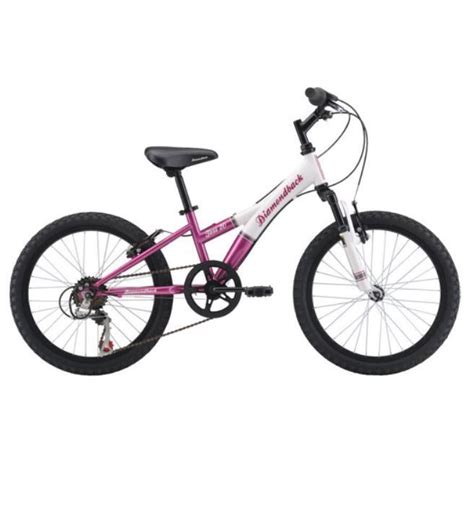 20" Girls Mountain Bike 7 Speed Stylish Smooth Riding Off Road Trail PINK/WHITE | Mountain bike ...