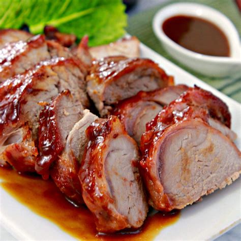 A quick and easy recipe for Chinese Barbecue Pork (Char Siu) using a ...