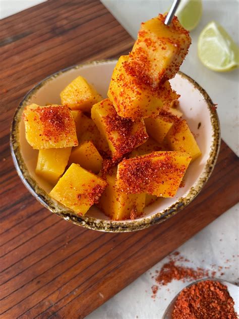 Spicy Mango with Tajin | Mango Con Tajin - Unique Cooks