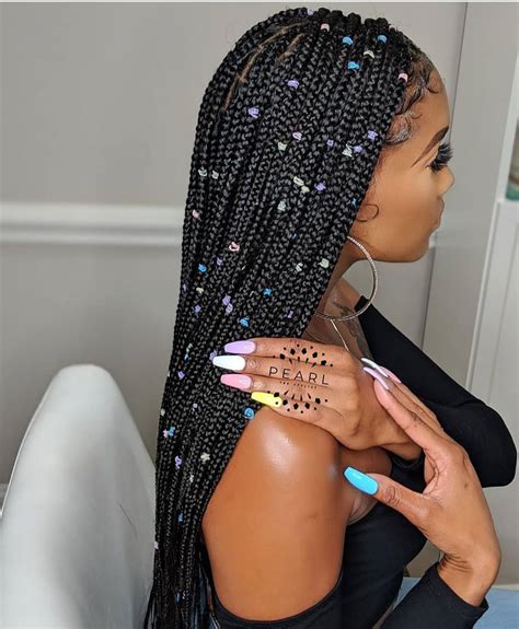 Knotless Box Braids: How to Get & Styling Ways - New Natural Hairstyles