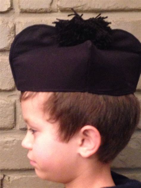 Biretta priest hat costume | Etsy