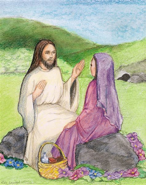 Jesus Appears to Mary Magdalene scene #5 • Teaching methods for ...