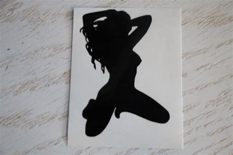 Items similar to Trucker Mudflap Girl Decal, Mudflap Girl Auto Decal, Mudflap Decal, Stripper ...