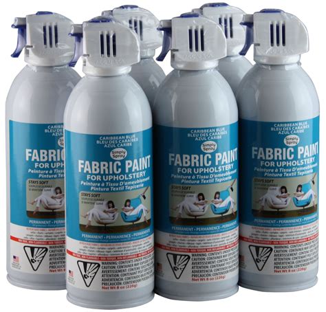 Upholstery Spray Fabric Paint 8oz-Caribbean Blue | Fabric spray paint, Fabric spray, Upholstery ...