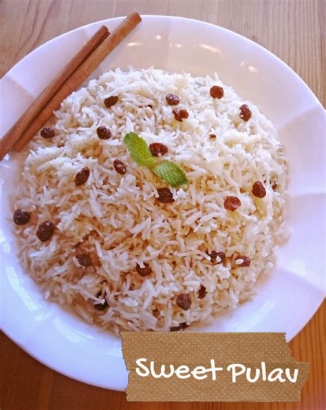 Everyday Indian: Sweet Pulav ( Rice with Rasins & Cashewnuts)